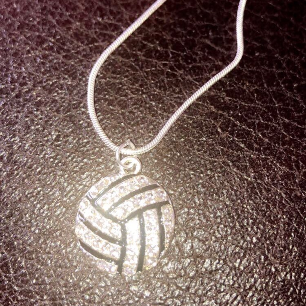 Volleyball necklace